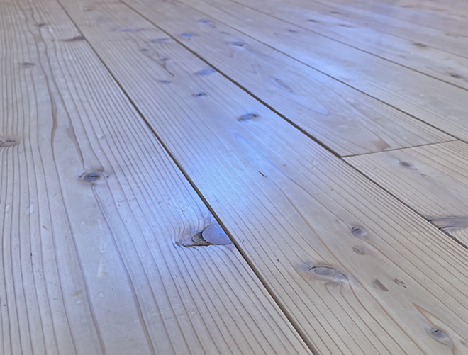 無塗装だから５０年後も美しい